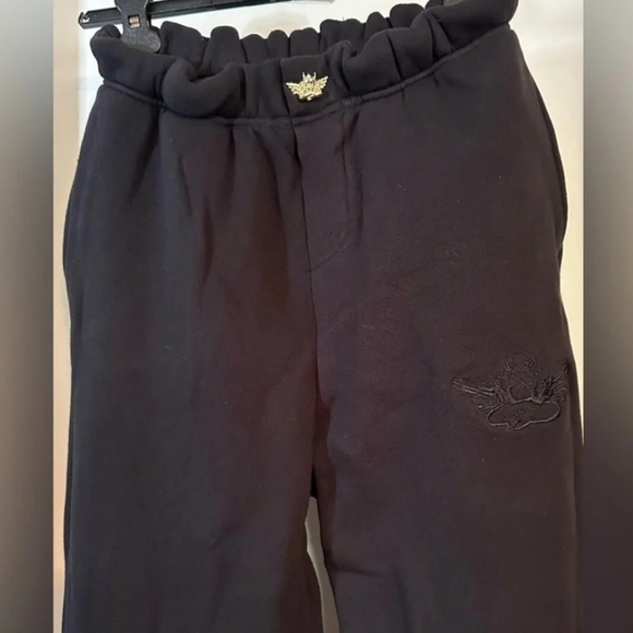 Boys Lie Black Sweatpants SZ Med - Picture 3 of 9